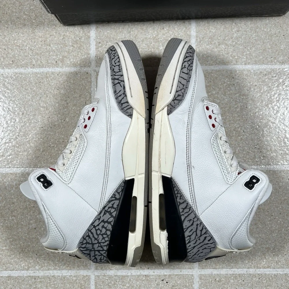Nike Air Jordan 3 Retro White Cement Reimagined 2023 DN3707-100 Size 10